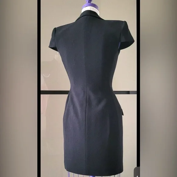 Rachel Zoe Black Blazer Dress, 6 - Picture 4 of 7